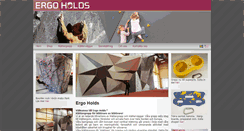 Desktop Screenshot of ergoholds.com